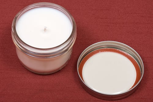 Candle made with stearic acid